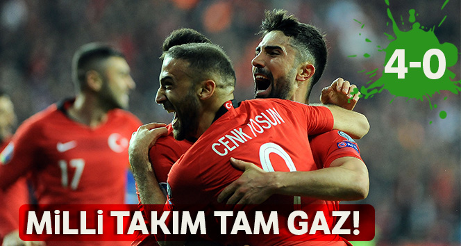 Türkiye A Milli Takımı, Moldova'yı 4-0 yendi - Kartal Gazetesi