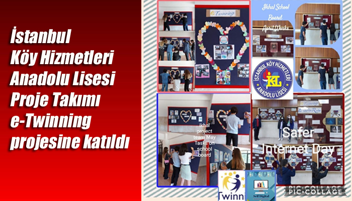 istanbul koy hizmetleri anadolu lisesi proje takimi e twinning projesine katildi kartal gazetesi