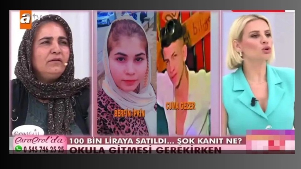 Esra Erol canlı yayında gözaltı! Kızlarını 100 bin TL’ye satan aile neye uğradığını şaşırdı