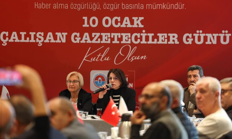 Başkan Köymen, yerel gazetecilerle buluştu