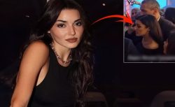 Hande Erçel’den Moskova’da örnek davranış: Küçük hayranına sert müdahaleyi böyle durdurdu